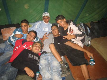 moi et mes amis a  ifrane